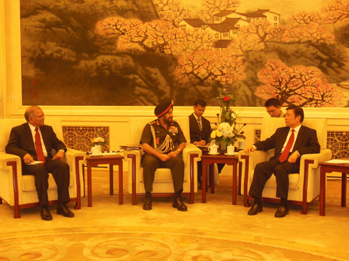 Indian Army Chief in China