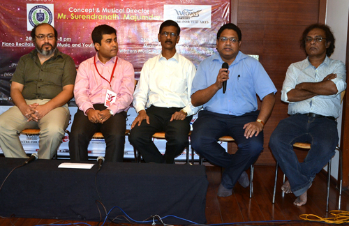 Yuva Music Festival  press meet in Kolkata