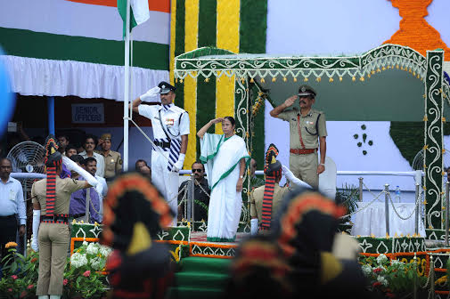 Independence Day celebrated in Kolkata