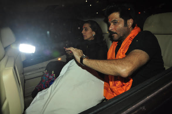 Anil Kapoor visits Siddhivinayak Temple