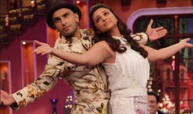 Kill Dil team makes Kapil laugh