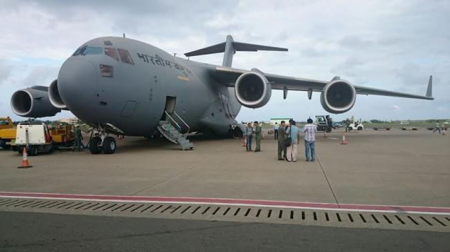 IAF aids Maldives in its national crisis
