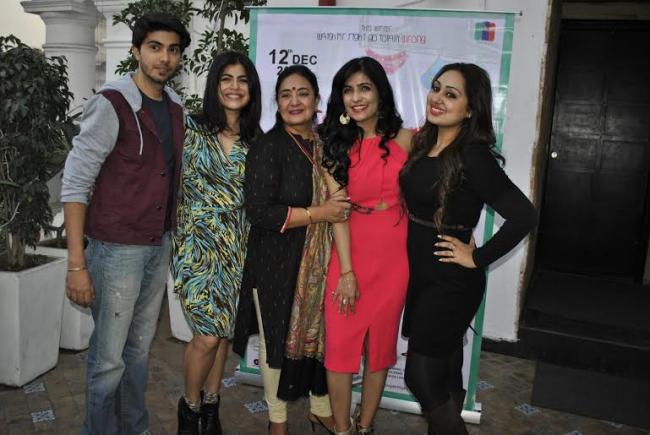 Cast of Main Aur Mr Riight promote their film in Jaipur, Delhi, Chandigarh