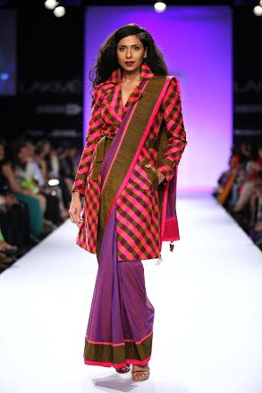 Designer Shruti Sancheti showcases collection at LFW