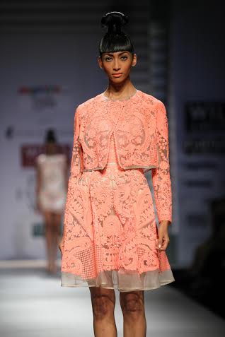 Pankaj & Nidhi showcase collection at  WLIFW 