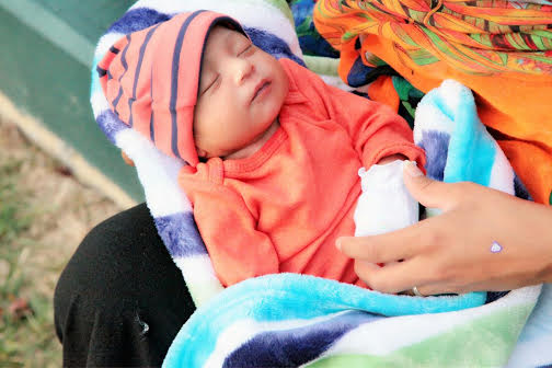 Veena Malik's son's day out!