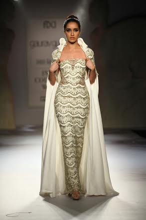 Shraddha Kapoor walks for Gaurav Gupta at ICW Delhi