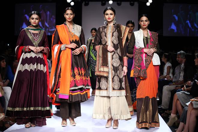 Designer Ekru showcases collection at Lakme Fashion Week 