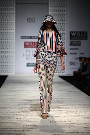 Hemant and Nandita showcase their collection at  WLIFW 