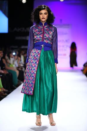 Designer Shruti Sancheti showcases collection at LFW