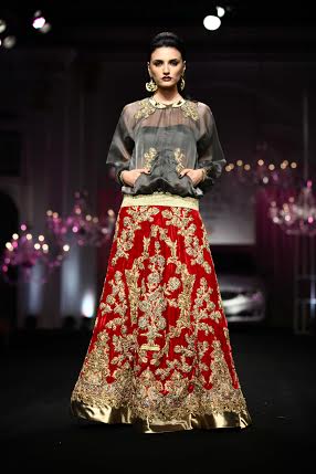 Falguni-Shane showcase collection at India Bridal Fashion Week