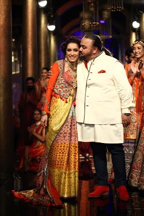 Shraddha Kapoor walks for JJ Valaya at IBFW
