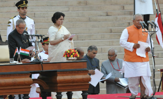 Narendra Modi takes oath as India's PM