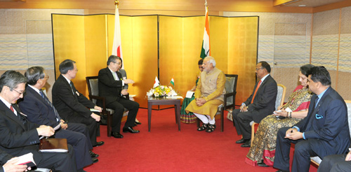 Narendra Modi in Japan