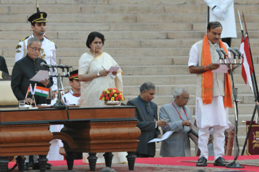 Narendra Modi takes oath as India's PM