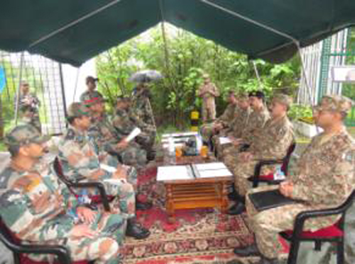 India, Pakistan hold flag meeting in Poonch sector