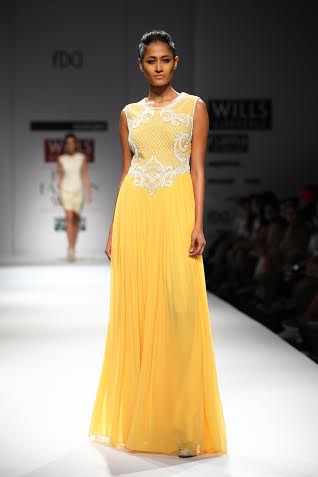 Models walk for Manish Gupta