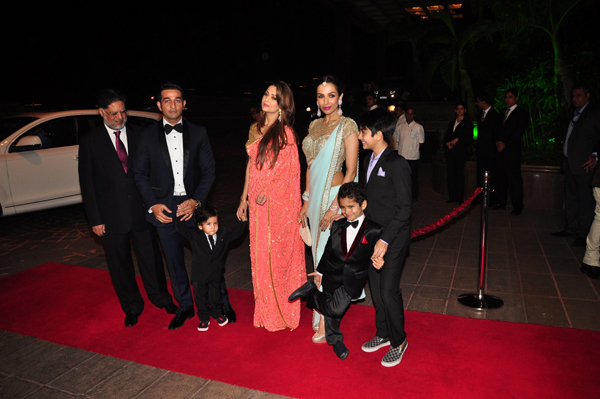 Starry affair at Salman Khan sister's wedding reception
