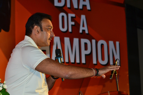 Ravi Shastri is NSHM Goodwill Ambassador