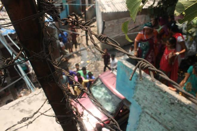 In Delhi, police breaks bones and homes