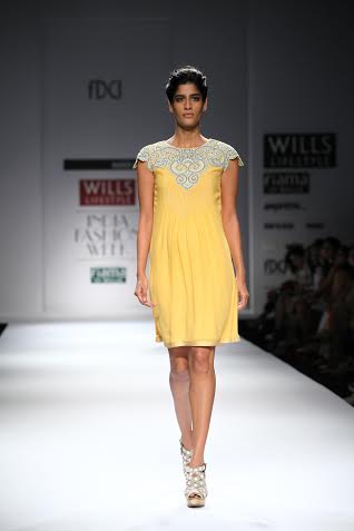 Models walk for Manish Gupta
