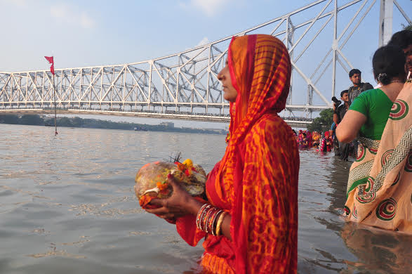 Chhath Puja celebrations in Kolkata