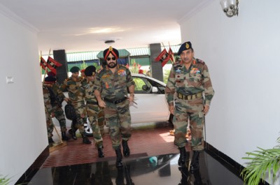 Gen. Bikram Singh visits HQ South Western Command