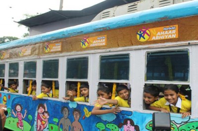 'Art for Nutrition' brought alive with Kolkata trams 