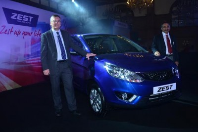 Tata Motors launches new sedan Zest in Kolkata