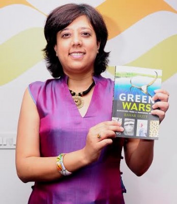 Bahar Dutt's book 'Green Wars' launched in Kolkata
