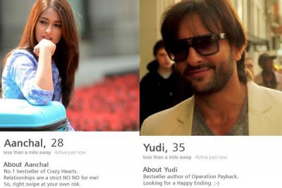 Happy Ending making match on Tinder!