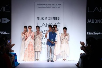 Soumitra Mondal showcases collection at LFW  