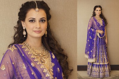 Dia Mirza ties knot with Sahil Sangha