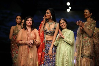 Ashima-Leena showcase collection at Bridal Fashion Week