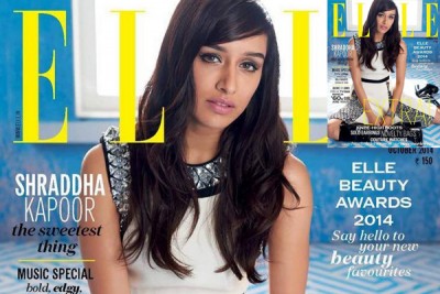 Shraddha on cover of Elle