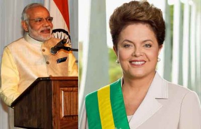 Modi congratulates Dilma Rousseff, on her re-election as Brazilâ€™s President