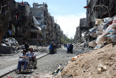 Syria: Gunfire forces UN to suspend food delivery 