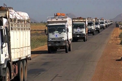 First food convoy through Sudan humanitarian corridor arrives in South Sudan-UN
