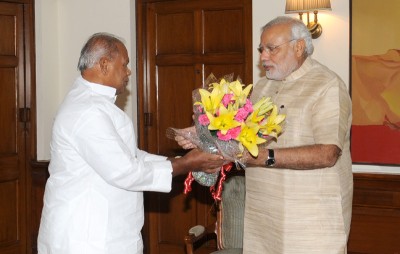 Bihar CM meets PM Modi