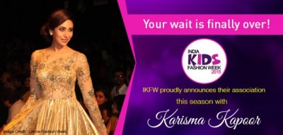 Karisma Kapoor will walk the ramp with kids for India Kids Fashion Week  