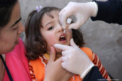 UN renews anti-polio efforts in Middle East 
