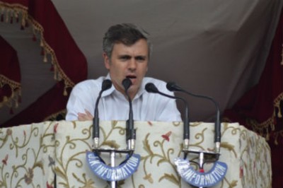 Let us dedicate this year's Eid-ul-Azha to flood sufferers: Omar tells people 