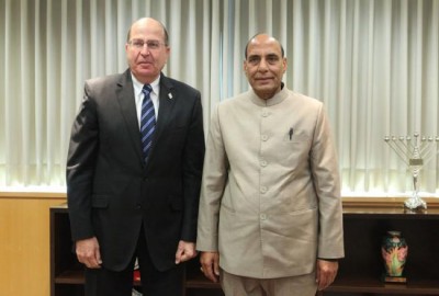 Indian Home Minister invites Israel to 'Make in India' in defence sector