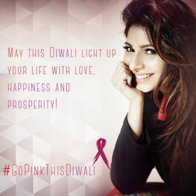 Tanishaa is not afraid to 'Go Pink'