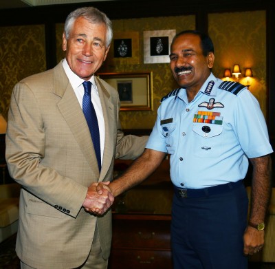 Tea-seller's son can head a country only in India: Hagel
