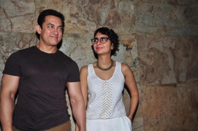 Mumbai: Aamir, Kiran hosts screening of documentary 'After My Garden Grows'