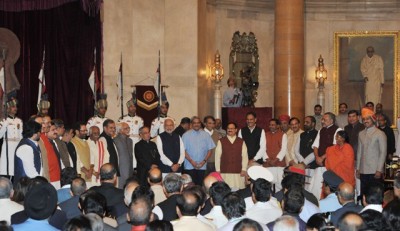 PM Modi expands cabinet, Parrikar joins centre, Sena snubbed
