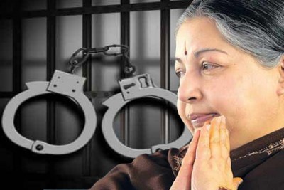  Jayalalithaa taken to hospital after conviction