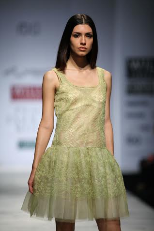  Pallavi Mohan showcases collection at WLIFW