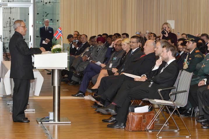 Take optimum advantage of new policies unveiled by India: President tells Norway